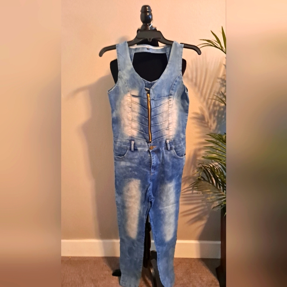 Denim Jumpsuit